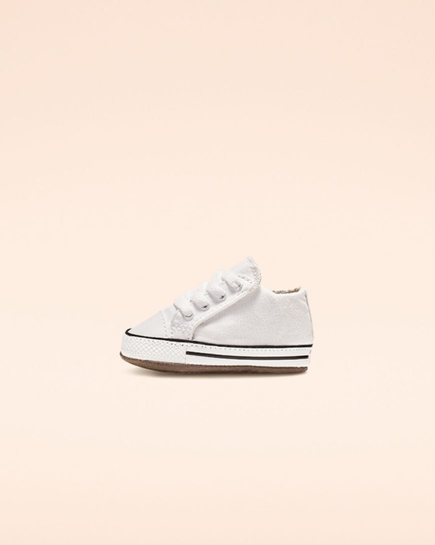 Zapatillas Altas Converse Chuck Taylor All Star Cribster Easy-On Niño Blancas Beige Blancas | PE L845WE